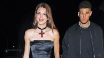 <p>Devin Booker joins the family — and girlfriend Kendall Jenner — as the wedding festivities begin. </p>