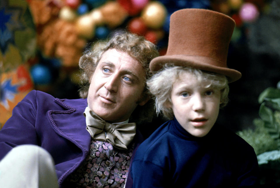 Peter Ostrum with Gene Wilder