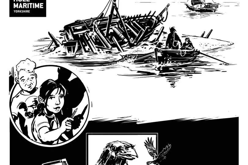 A new comic tells the story of the lost town of Ravenser Odd