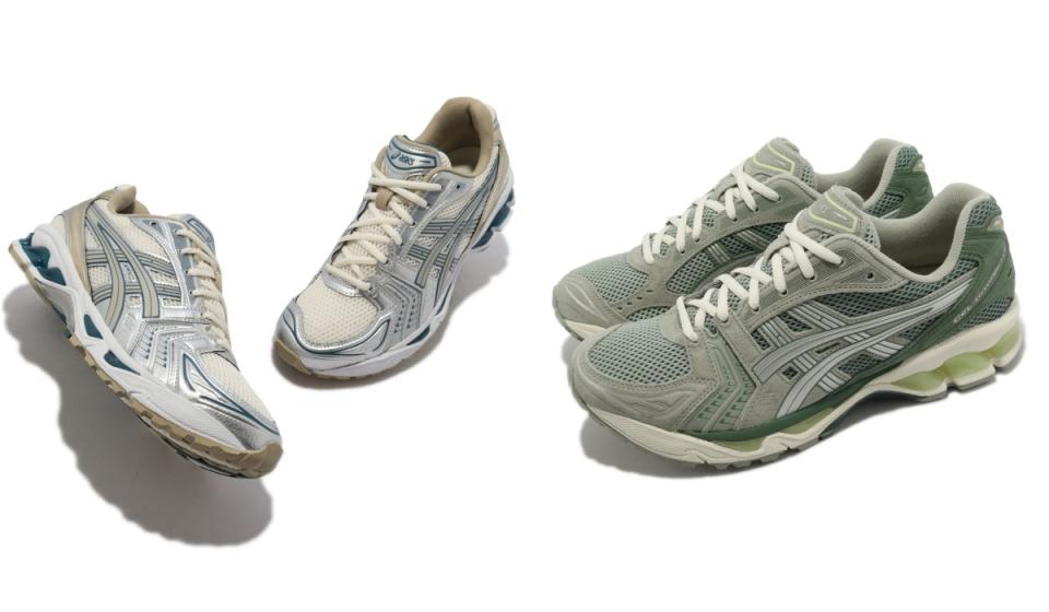 GEL-KAYANO14 是日系潮流玩家穿搭神物之一。圖/Yahoo 購物中心