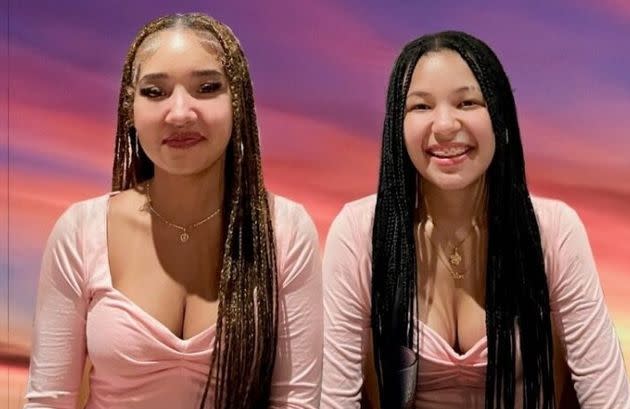 Aleeka Qualls, 19, (left) and her sister, Zion Qualls, 14, were killed in their Klamath Falls, Oregon, home on June 29.