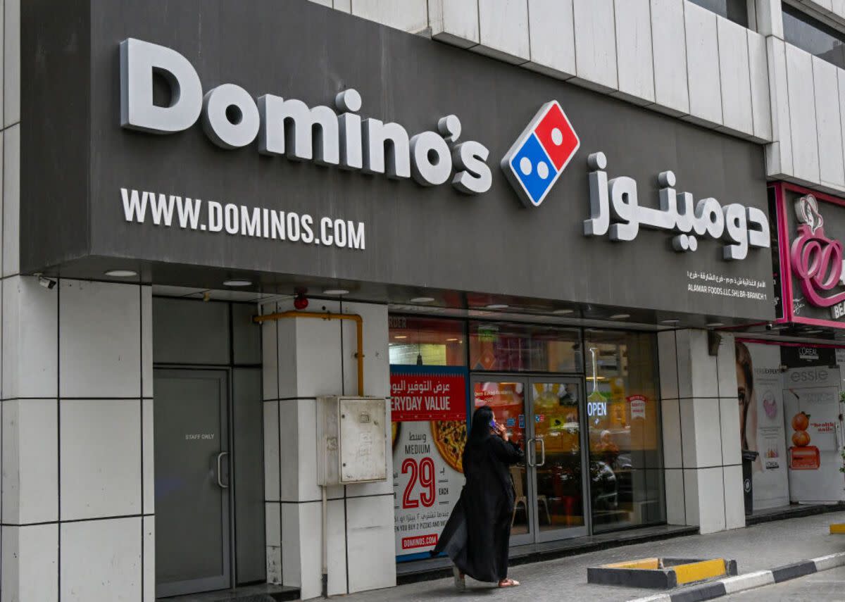 Front Exterior of Domino's Pizza, Sharjah, United Arab Emirates