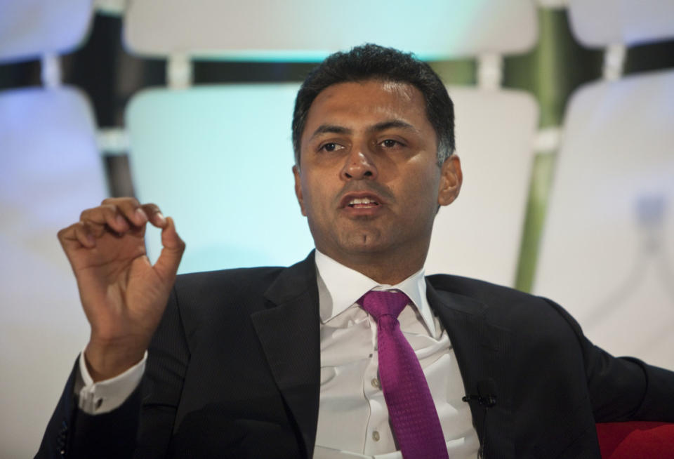 Nikesh Arora, CEO of Palo Alto Networks (Photo by Ramin Talaie/Corbis via Getty Images)<p>Ramin Talaie/Getty Images</p>