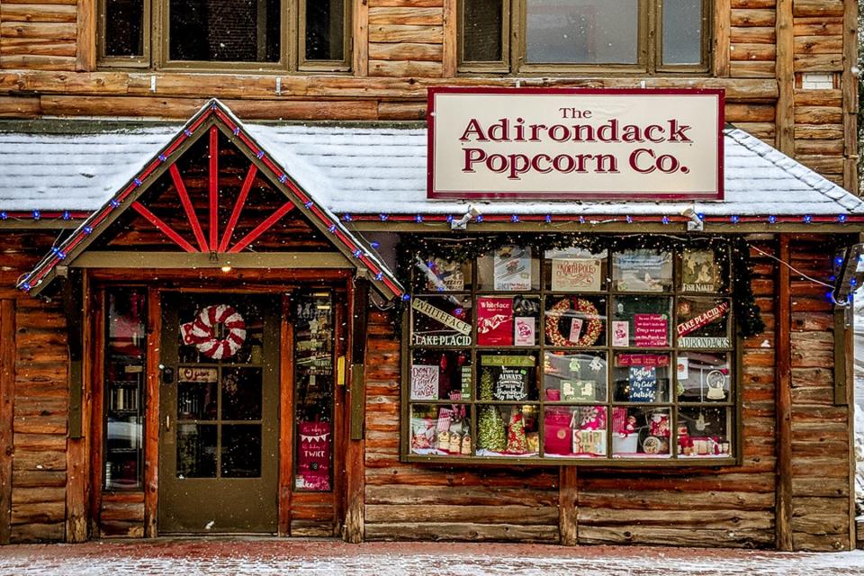 Exterior of The Adirondack Popcorn Co.