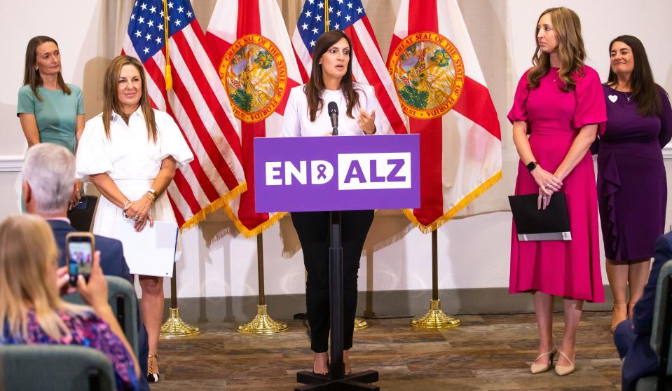 Lt. Gov. Jeanette Nunez visits Ocala to talk about Alzheimer's and dementia funding.