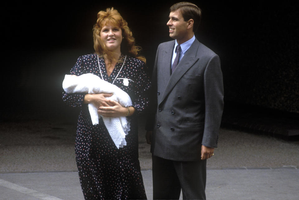 Prince Andrew and Sarah Ferguson 1988