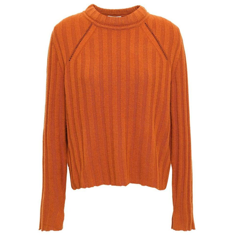 20) Ribbed Sweater