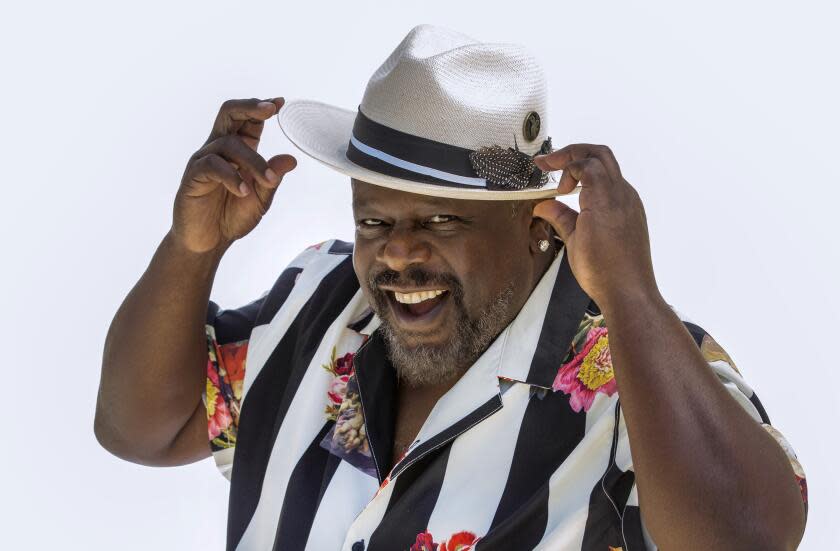 CHATSWORTH, CA - JULY 29: Cedric the Entertainer of the TV series "The Neighborhood," will host the in-person Emmy Awards this year. Photographed on Thursday, July 29, 2021 in Chatsworth, CA. (Myung J. Chun / Los Angeles Times)