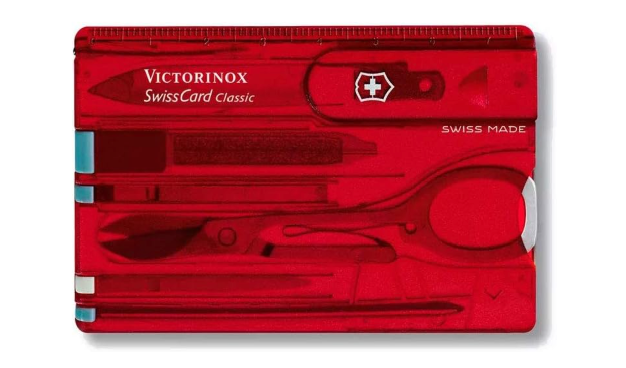 Victorinox Swiss Army Swiss Card in red