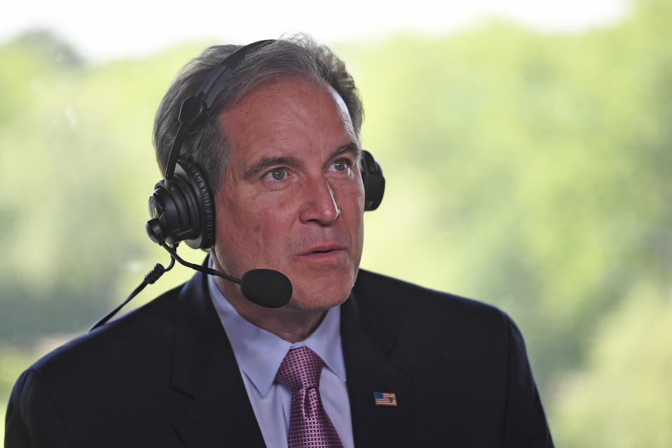 Jim Nantz is usually on CBS, but this weekend he'll make time for Fox. (Getty)