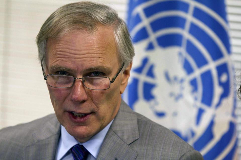 UN special rapporteur Philip Alston. (AFP/Getty Images)