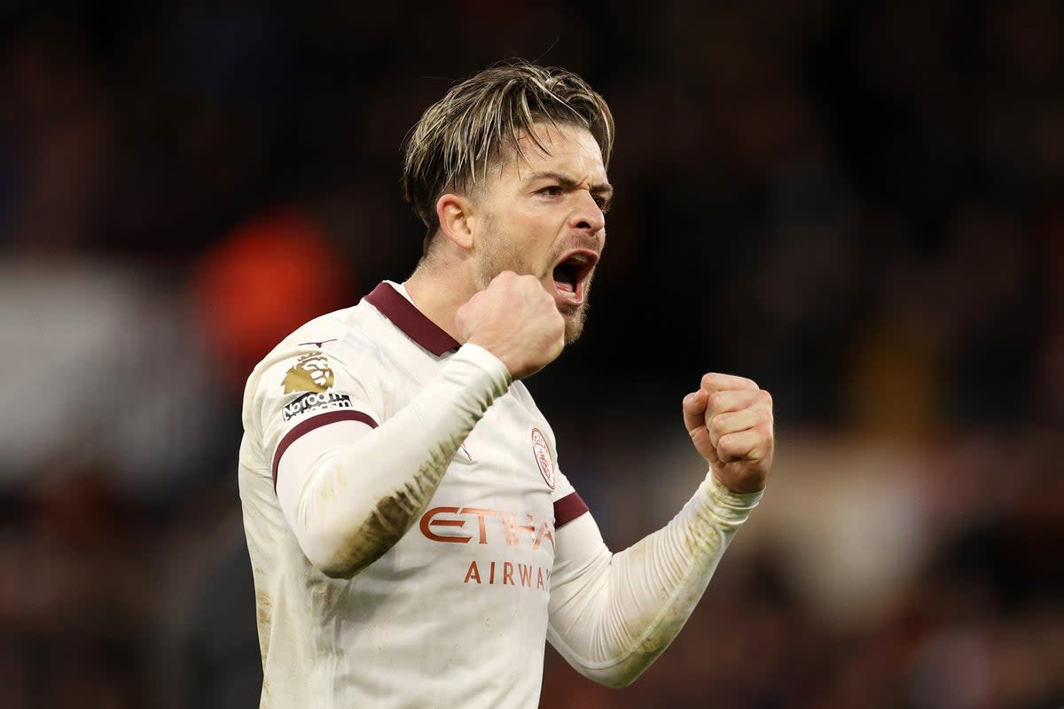 Match-winner: Grealish completed Man City's comeback (Getty Images)