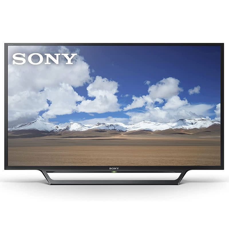 <p><strong>Sony</strong></p><p>amazon.com</p><p><strong>$298.00</strong></p><p><a href="https://www.amazon.com/Sony-KDL32W600D-32-Inch-HD-Smart/dp/B01CG8NFQO?tag=syn-yahoo-20&ascsubtag=%5Bartid%7C10060.g.37621908%5Bsrc%7Cyahoo-us" rel="nofollow noopener" target="_blank" data-ylk="slk:Buy Now;elm:context_link;itc:0;sec:content-canvas" class="link ">Buy Now</a></p><p><strong>Key Specs</strong></p><ul><li><strong>Size:</strong> 32 in.</li><li><strong>Resolution:</strong> 720p</li></ul><p>This smart TV is among the cheapest models that Sony offers, and it skimps on the specs with sub-par resolution and weak sound. Most people will be better served with a more expensive model, but this could be the one for you if you are looking for an inexpensive second TV or are watching your budget. The picture is surprisingly sharp and clear despite its older technology.</p>