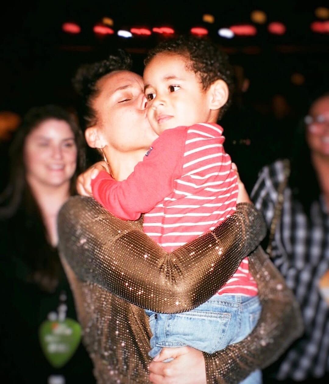 Alicia Keys and son Genesis