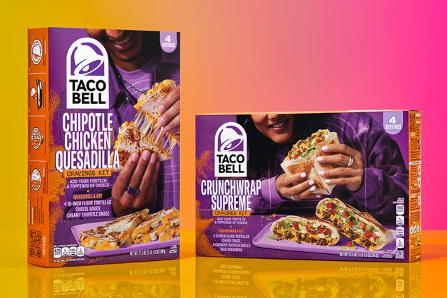 <p>Courtesy of Taco Bell</p> Walmart is selling Crunchwrap Supreme meal kits