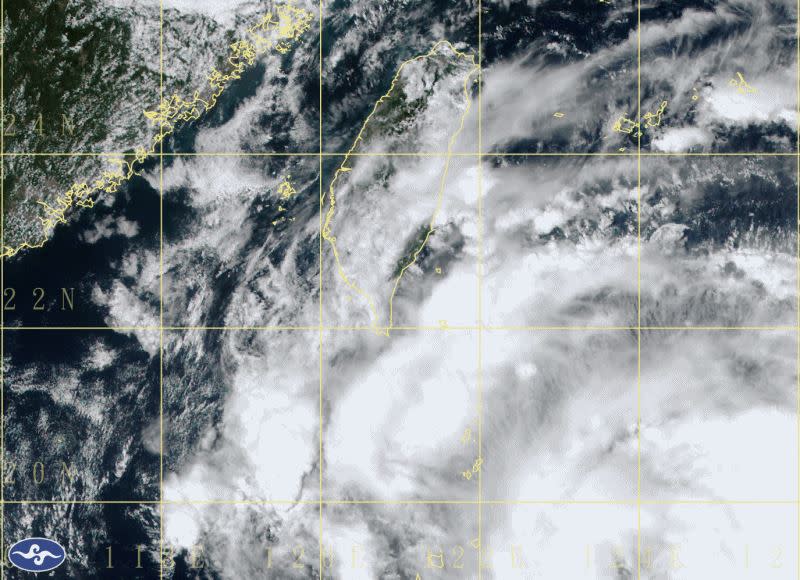 山陀兒颱風非常巨大，無論是否登陸都將籠罩全台。（圖／NCDR）