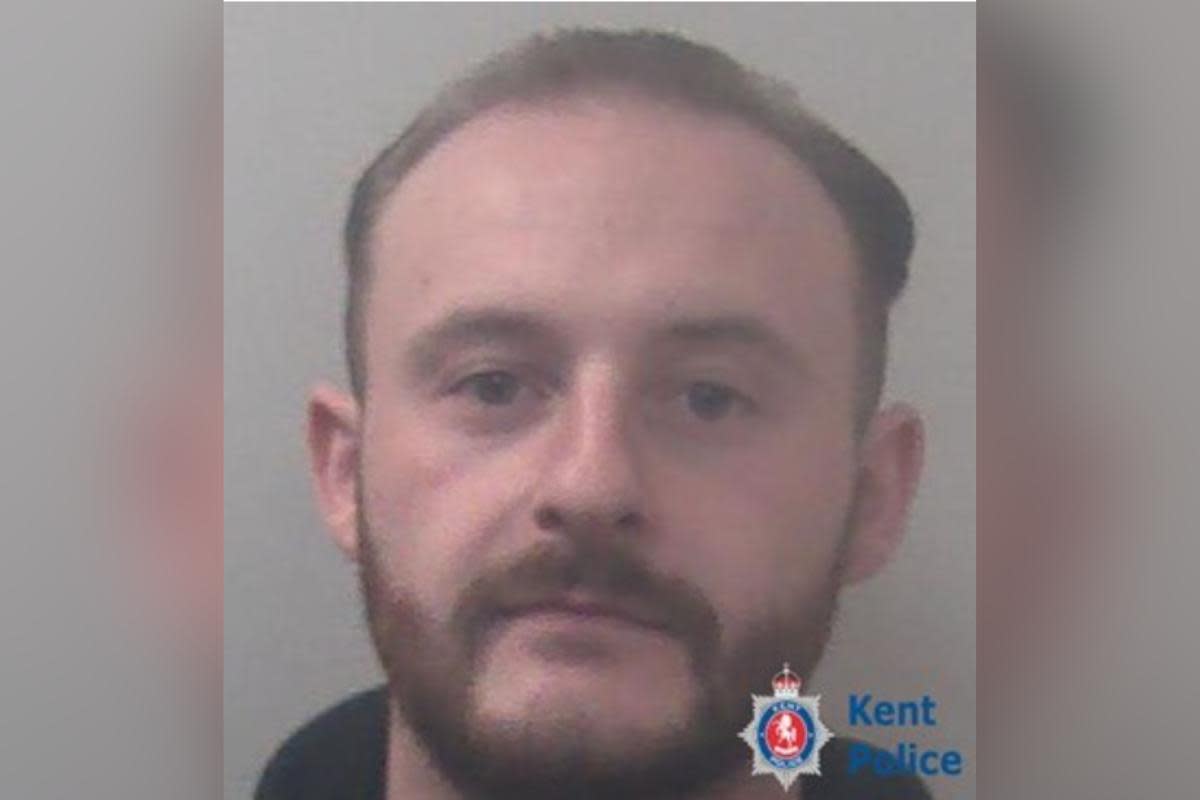 Darrell McArdle jailed for string of domestic abuse offences <i>(Image: Kent Police)</i>