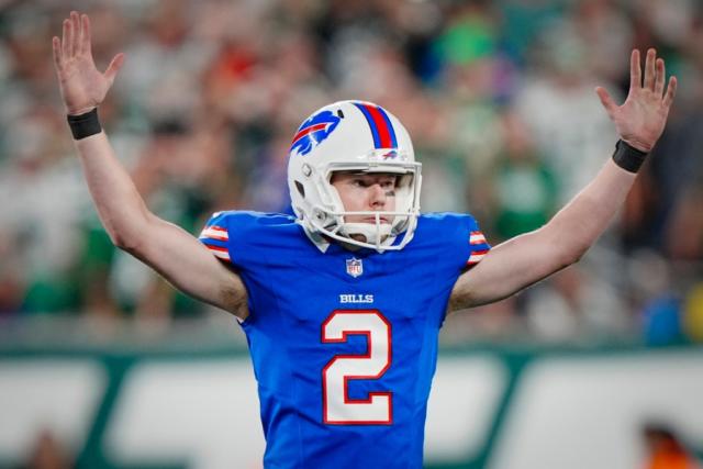 Bills K Tyler Bass named AFC special teams player of the month