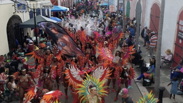 Carnival celebration in the U.S. Virgin Islands