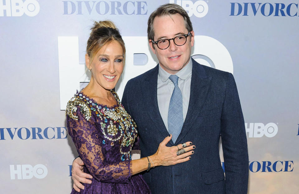 Matthew Broderick instantly fell in love with Sarah Jessica Parker credit:Bang Showbiz