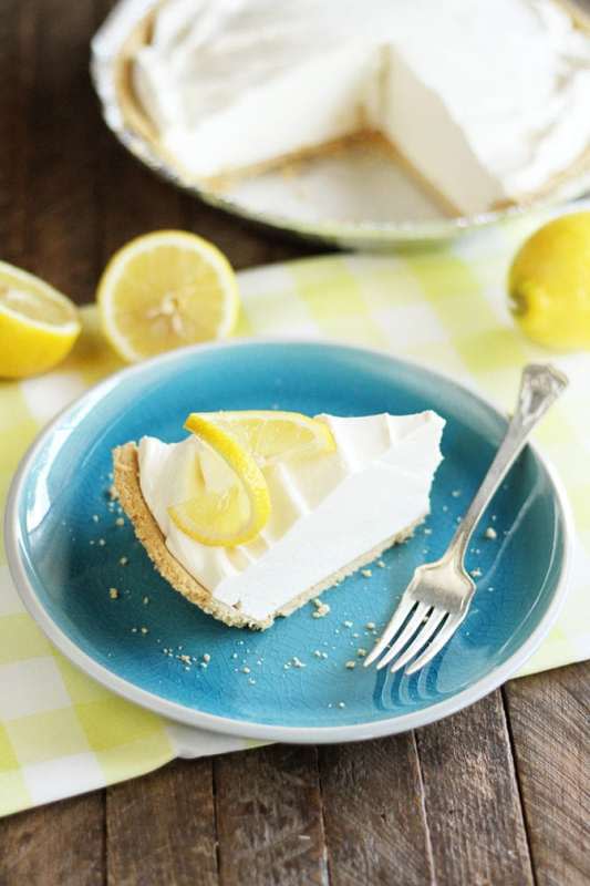 <p>Southern Bite</p><p>Why drink your lemonade when you can eat it with a fork?</p><p><strong>Get the recipe: <a href="https://southernbite.com/mile-high-lemonade-pie/" rel="nofollow noopener" target="_blank" data-ylk="slk:No Bake Lemonade Pie;elm:context_link;itc:0;sec:content-canvas" class="link rapid-noclick-resp">No Bake Lemonade Pie</a></strong></p>