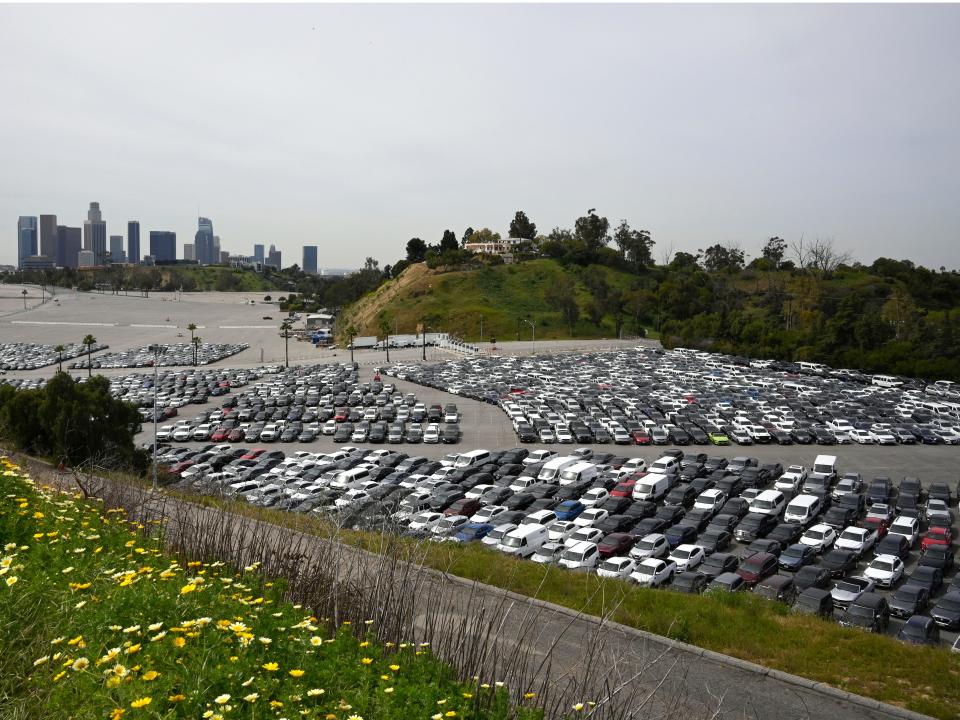 Rental Car Dodger Stadium