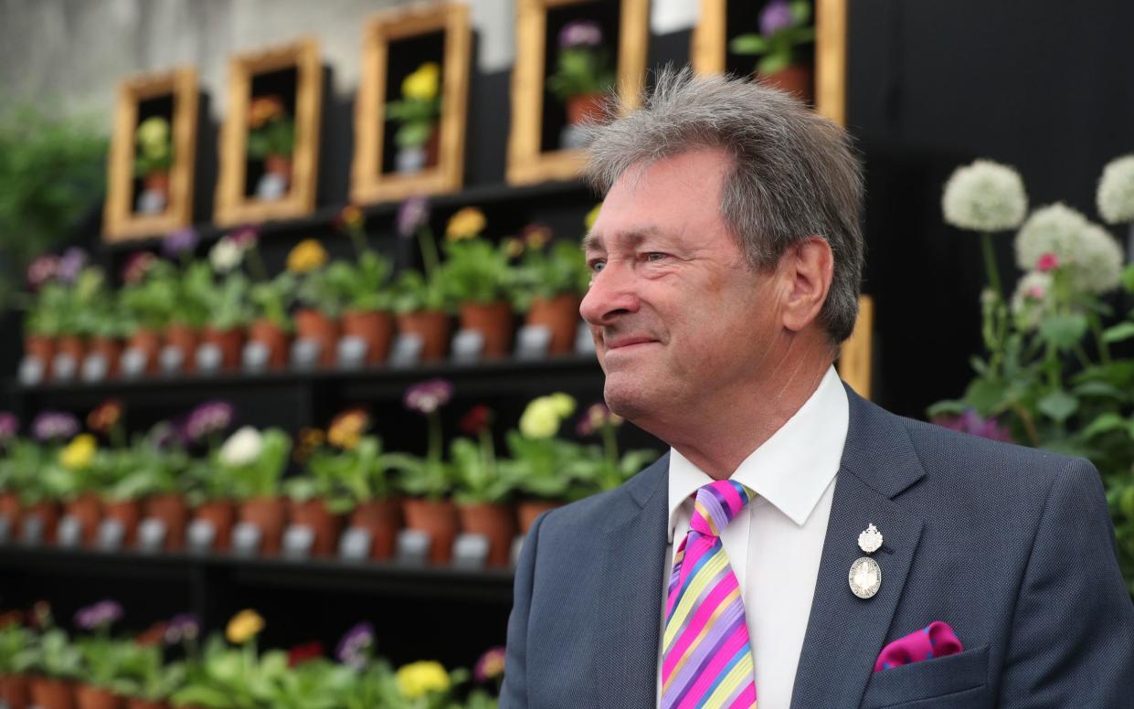 Alan Titchmarsh presented the BBC's coverage of the Chelsea Flower Show for 30 years