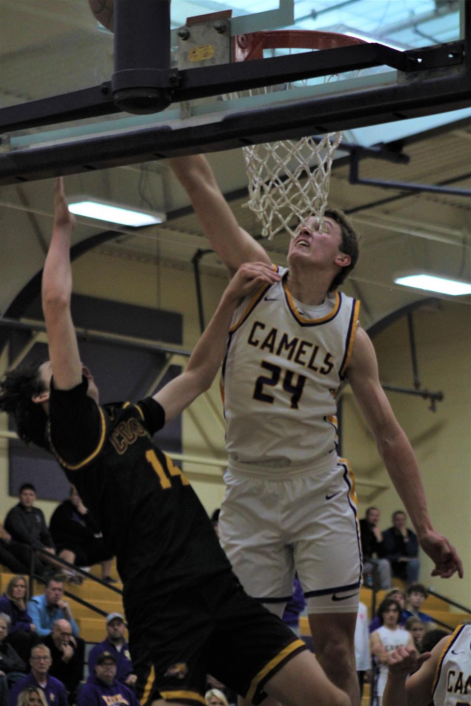 Campbell County senior Aydan Hamilton is the school's all-time leading scorer, but has bigger plans for the Camels in the postseason.