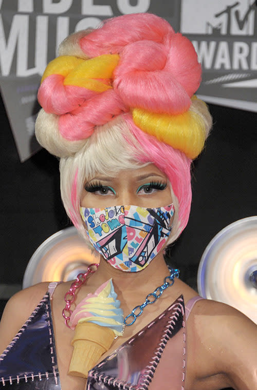 Nicki Minaj at the MTV Video Music Awards in 2011