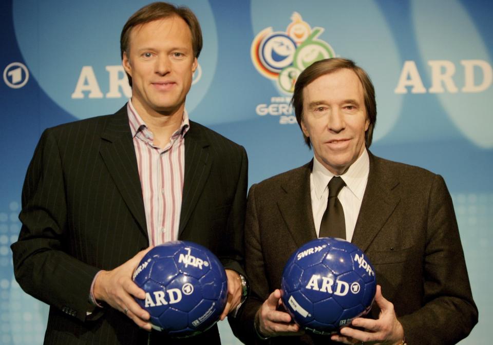 Günter Netzer und Gerhard Delling