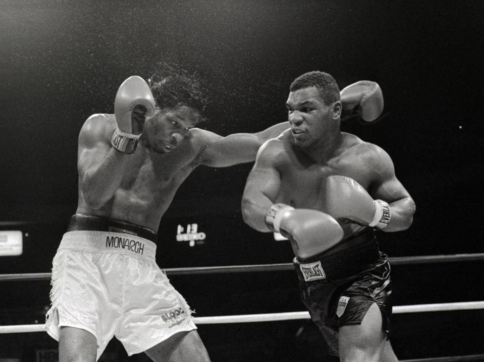 Tyson beat Green in 1986, with the latter desperate for a rematch (Getty)