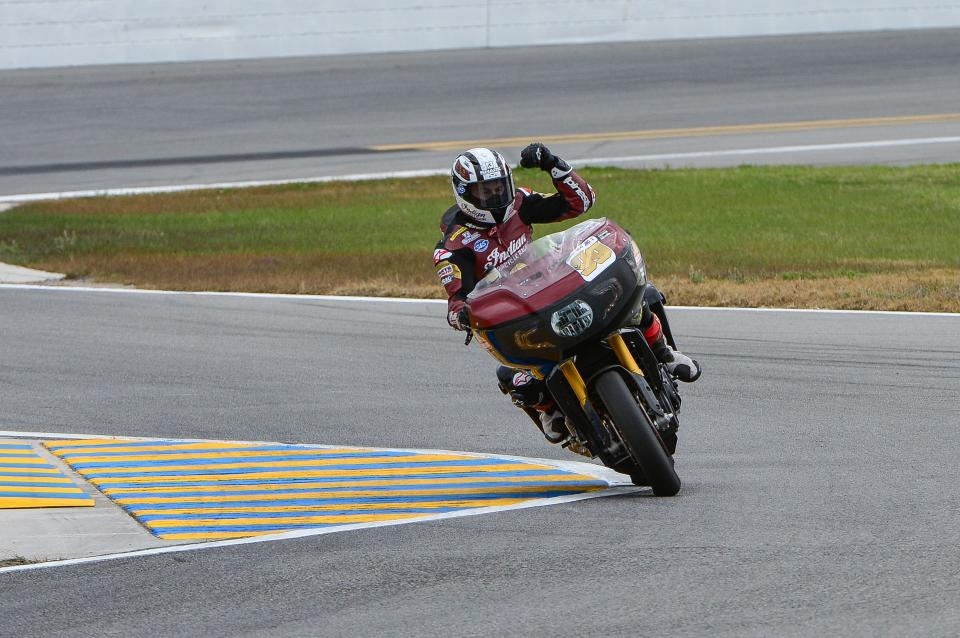 Tyler O'Hara will look to win at Daytona in the King of the Baggers races for the second year in a row.