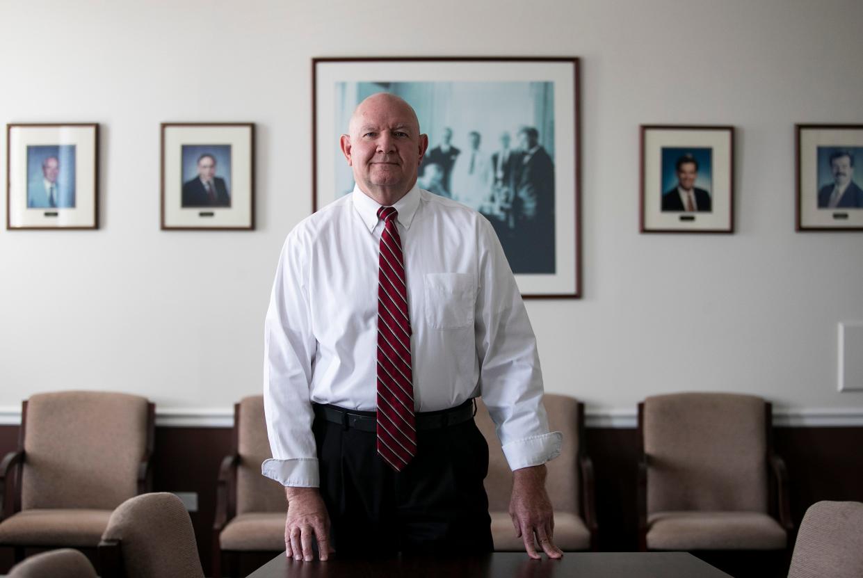 Mark Isackson was selected in March to be the next Collier County manager. 