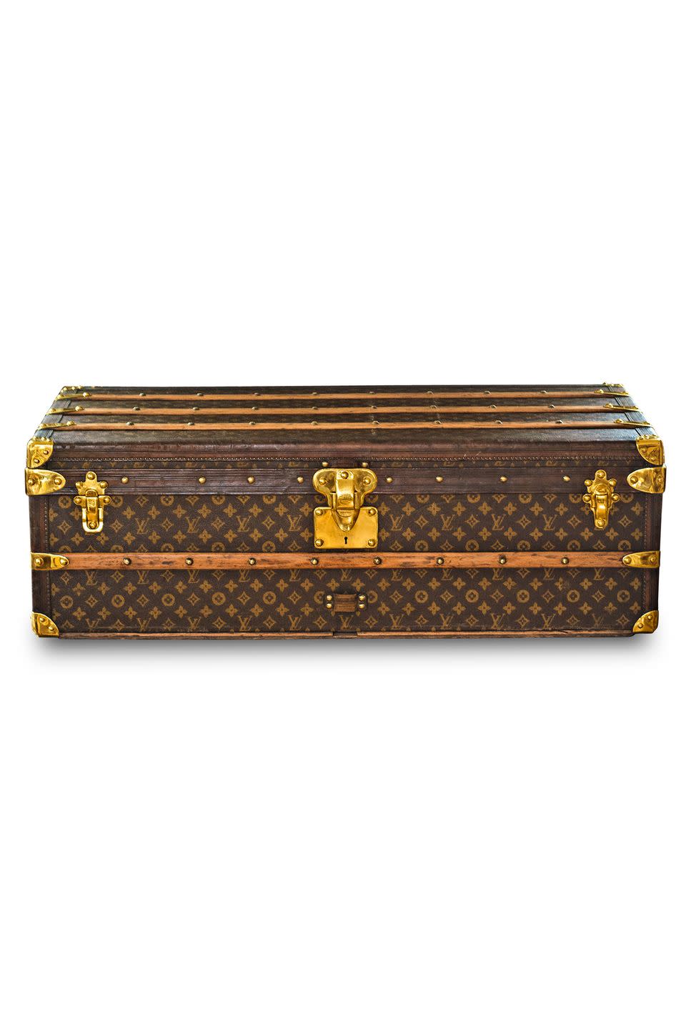 Early 20th-Century French Louis Vuitton Steamer Trunk