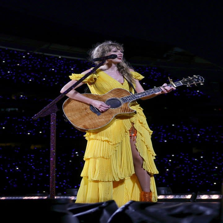 Taylor Swift onstage