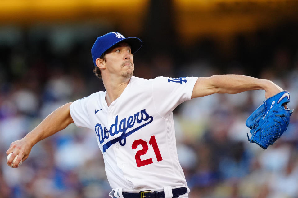 Walker Buehler。(Photo by Daniel Shirey/MLB Photos via Getty Images)