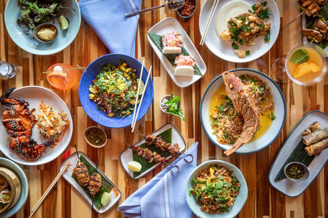 The Krill menu is meant to be shared, with dishes like Peking duck lumpia rolls, a daily ceviche, fried rice and a daily wok-fried fish.