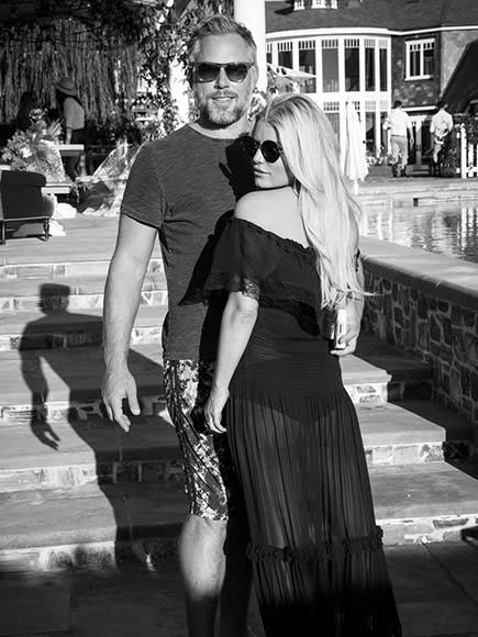 435px x 580px - Jessica Simpson Thanks Husband Eric Johnson for Her 'Porn Name' as She  Wishes Him Happy Birthday