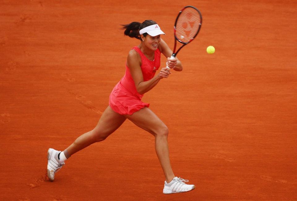 Ana Ivanovic winning the Roland Garros  in 2008 (Getty Images)