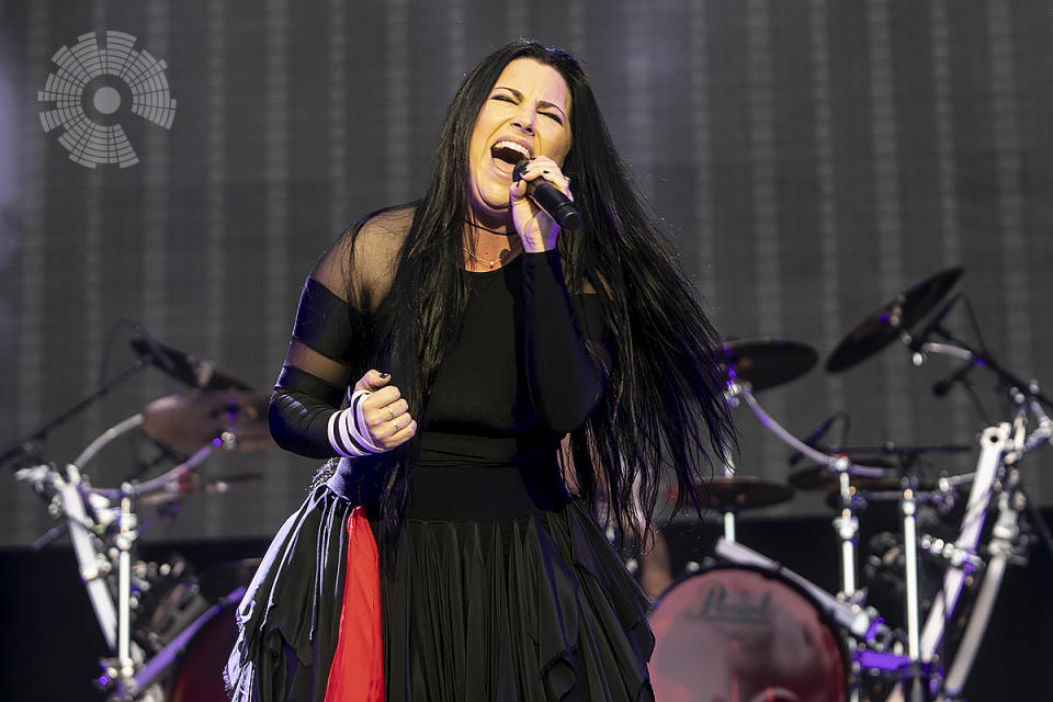 evanescence 001 2022 Aftershock Fest Shakes Sacramento with KISS, My Chemical Romance, Slipknot, and More: Recap + Photos