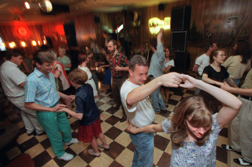 people dancing