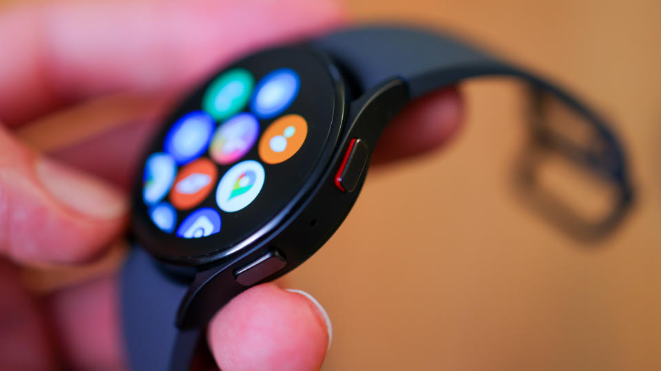 A photo of the black 40mm Samsung Galaxy Watch 5