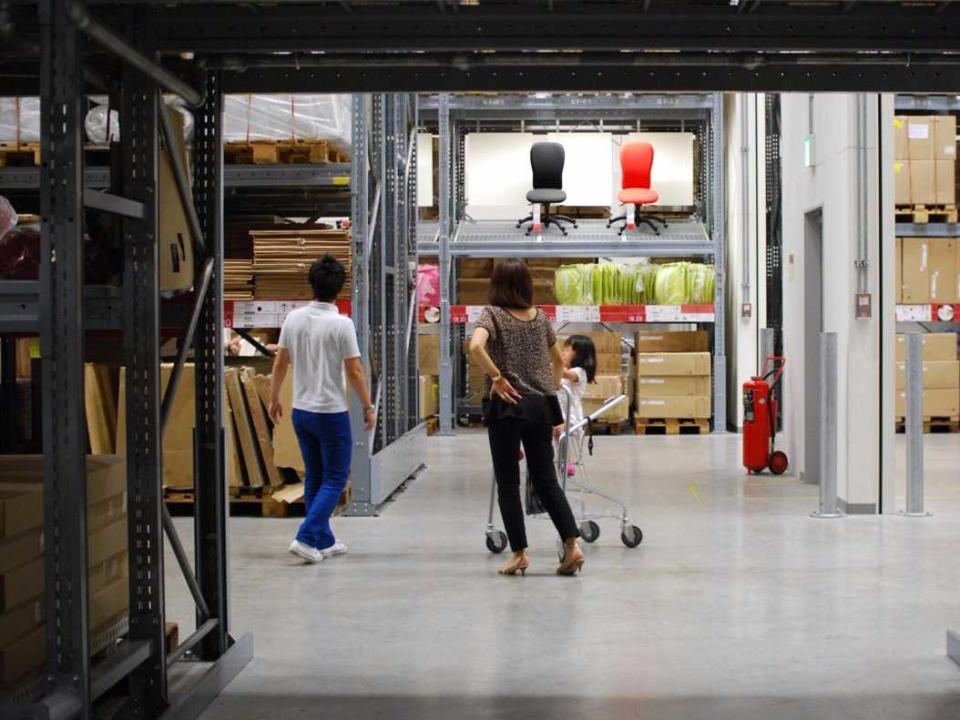 ikea warehouse