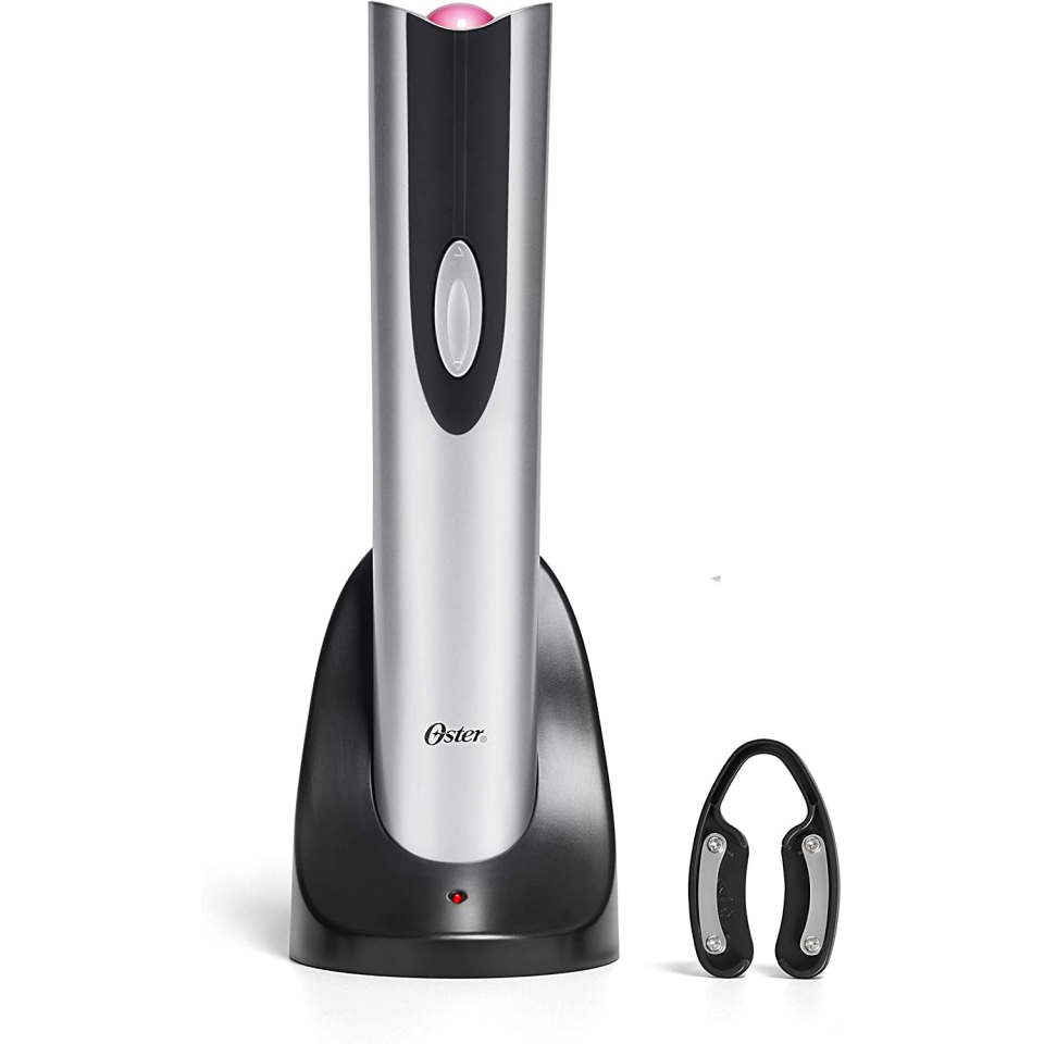 <p><a href="https://www.amazon.com/Oster-Cordless-Electric-Bottle-Opener/dp/B003YFI0O6?tag=syn-yahoo-20&ascsubtag=%5Bartid%7C2164.g.40799654%5Bsrc%7Cyahoo-us" rel="nofollow noopener" target="_blank" data-ylk="slk:Shop Now;elm:context_link;itc:0;sec:content-canvas" class="link ">Shop Now</a></p><p>Oster Cordless Electric Wine Opener</p><p>$24.99</p><p>amazon.com</p><span class="copyright">Amazon</span>