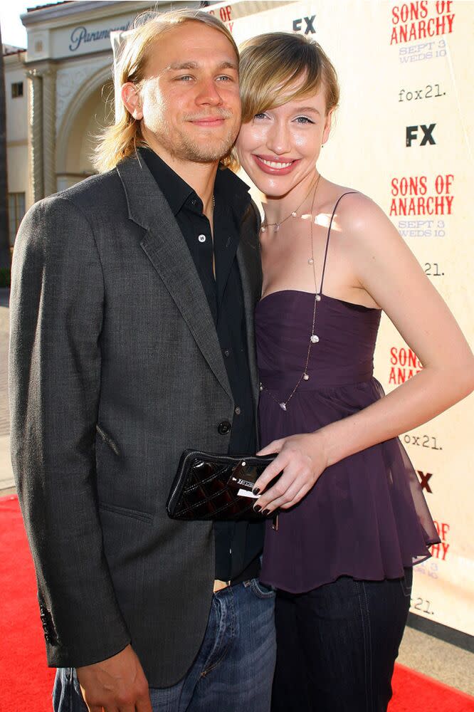 Charlie Hunnam and Morgana McNelis | Michael Tran/FilmMagic