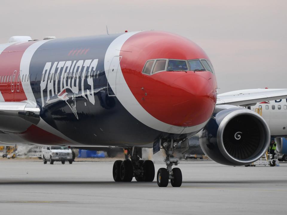 New England Patriots Boeing 767-300ER