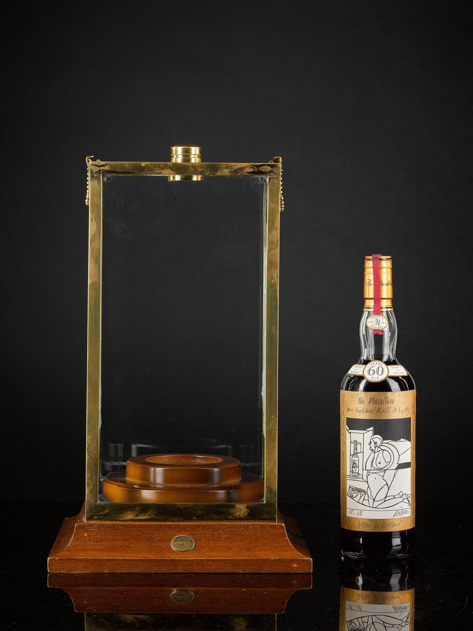 After being aged in sherry casks for six decades, just 40 bottles of The Mcallan 1926 were bottled in 1986.