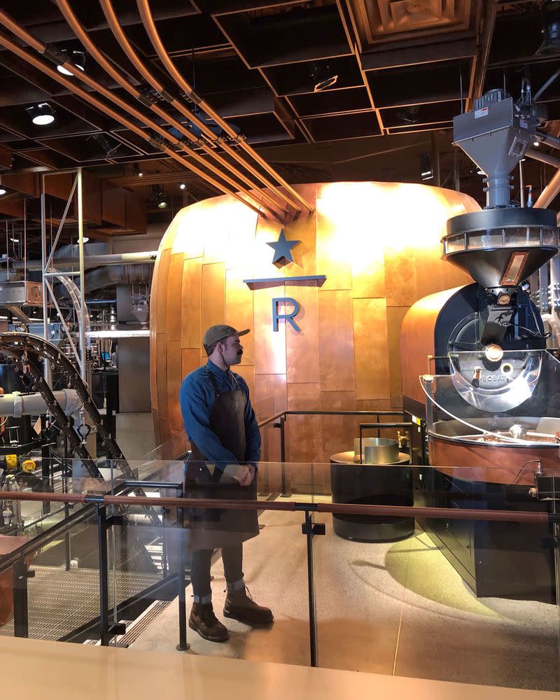 The company’s latest large-scale coffee experience is also the first with its own cocktail program.