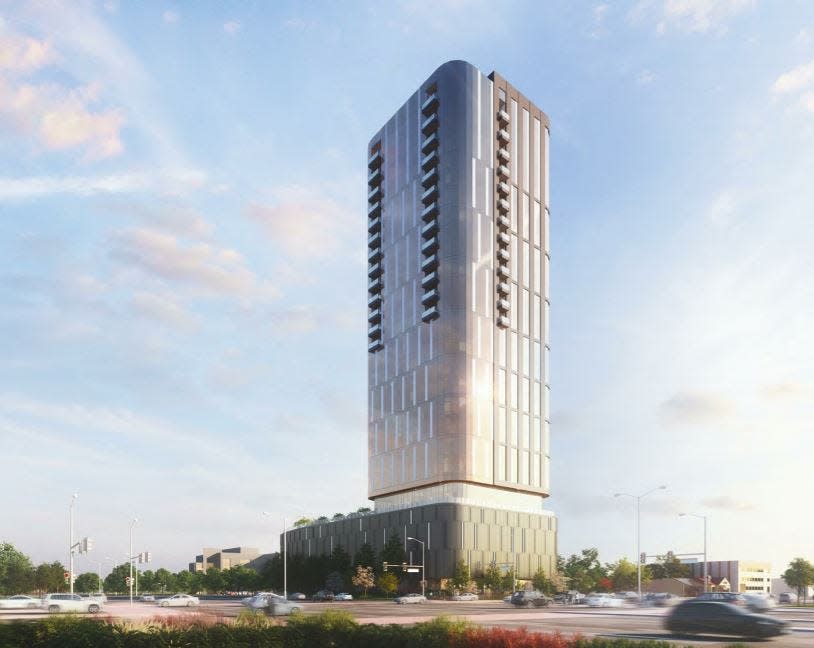 A high-rise tower will soon be built at Blue Mound and Mayfair roads in Wauwatosa.