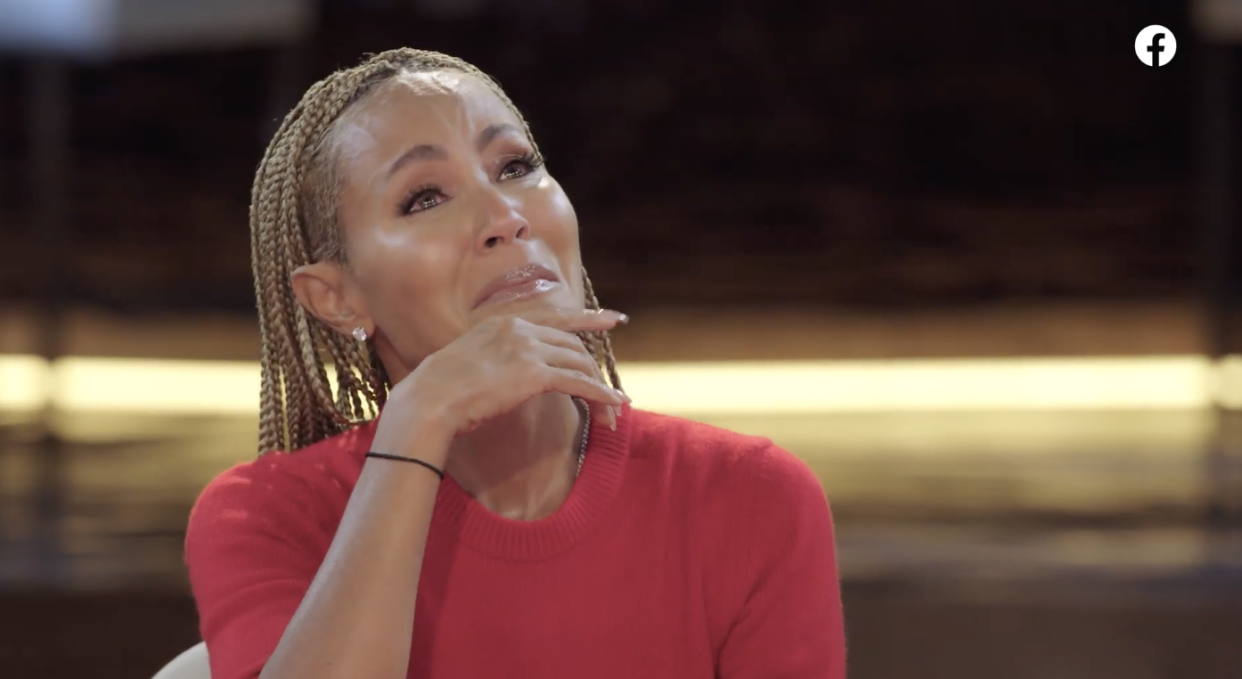 Jada Pinkett Smith (Screenshot: Red Table Talk/Facebook Watch)